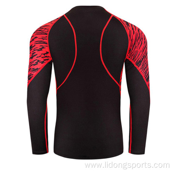 Wholesale Custom Long Sleeve Men's T-shirts Gym Shirt